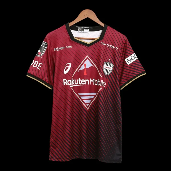 Vissel Kobe Home Soccer Jersey 2023 – Fan Version – front view