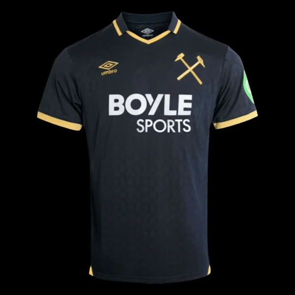 West Ham United Third Away Soccer Jersey 2025/26 – Fan Version – front view