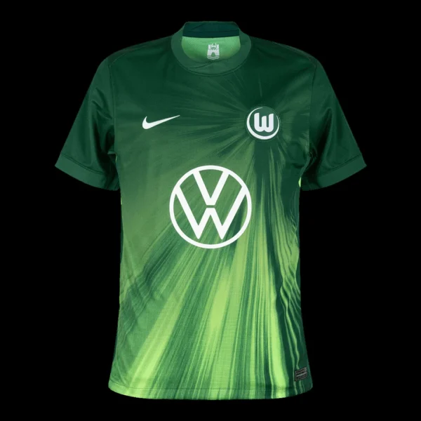 wolfsburg-home-soccer-jersey-2025-26-fan-version-01 Wolfsburg Home Soccer Jersey 2025/26 – Fan Version – front view