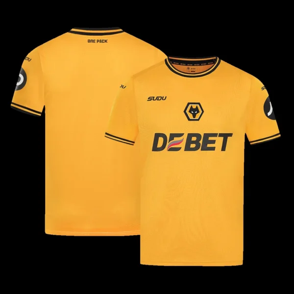 wolverhampton-wanderers-home-soccer-jersey-fan-version-02 Wolverhampton Wanderers Home Soccer Jersey – Fan Version – back view