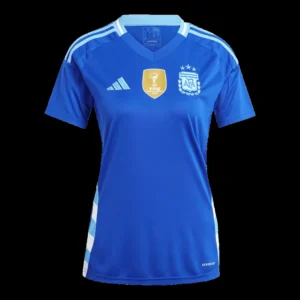 Women’s Argentina Away Soccer Jersey – Fan Version – front view