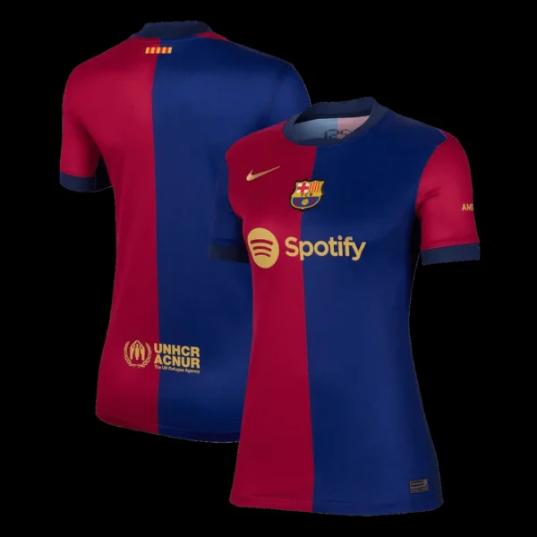 Women’s Barcelona Home Soccer Jersey – Fan Version – jersey details
