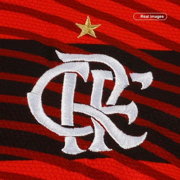 Women’s CR Flamengo Home Soccer Jersey 2022/23 – Fan Version – badge and fabric details