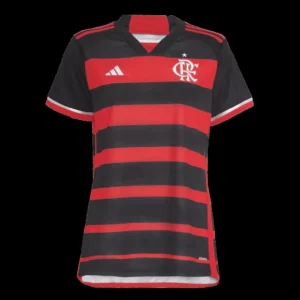 Women’s CR Flamengo Home Soccer Jersey – Fan Version – front view