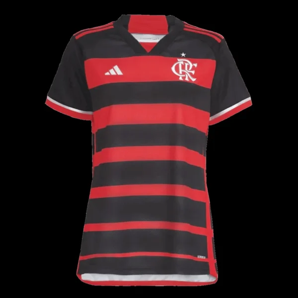 Women’s CR Flamengo Home Soccer Jersey – Fan Version – front view
