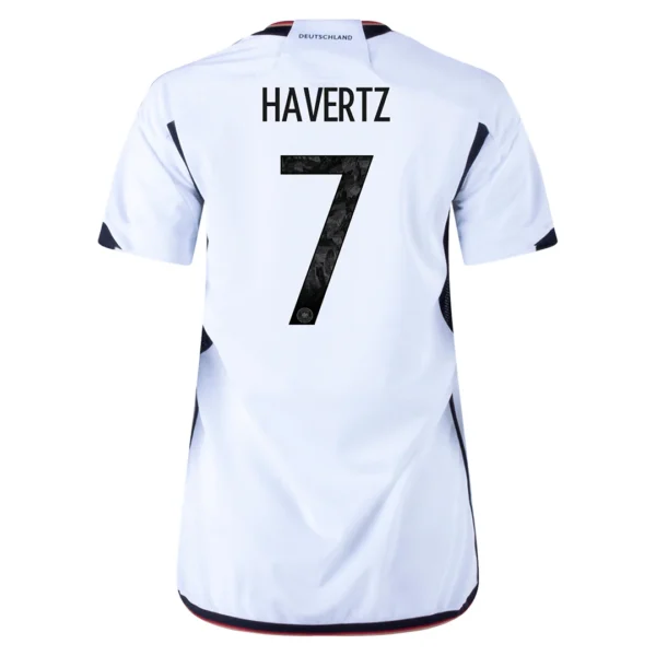 Women’s HAVERTZ #7 Germany Home Soccer Jersey 2022 – Fan Version – front view