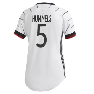 Women’s HUMMELS #5 Germany Home Soccer Jersey 2020/21 – Fan Version – front view