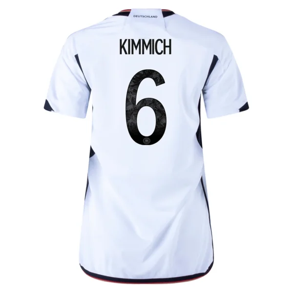Women’s KIMMICH #6 Germany Home Soccer Jersey 2022 – Fan Version – front view