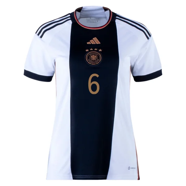 Women’s KIMMICH #6 Germany Home Soccer Jersey 2022 – Fan Version – back view