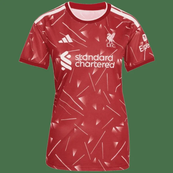 Women’s Liverpool Home Soccer Jersey 2026/27 – Fan Version – front view