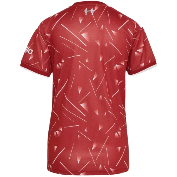 Women’s Liverpool Home Soccer Jersey 2026/27 – Fan Version – back view