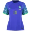 women-s-neymar-jr-10-brazil-away-soccer-jersey-2022-fan-version-194963-02 Women’s NEYMAR JR #10 Brazil Away Soccer Jersey 2022 – Fan Version – back view