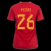 women-s-pedri-26-spain-home-soccer-jersey-2022-fan-version-194881-01 Women’s PEDRI #26 Spain Home Soccer Jersey 2022 – Fan Version – front view