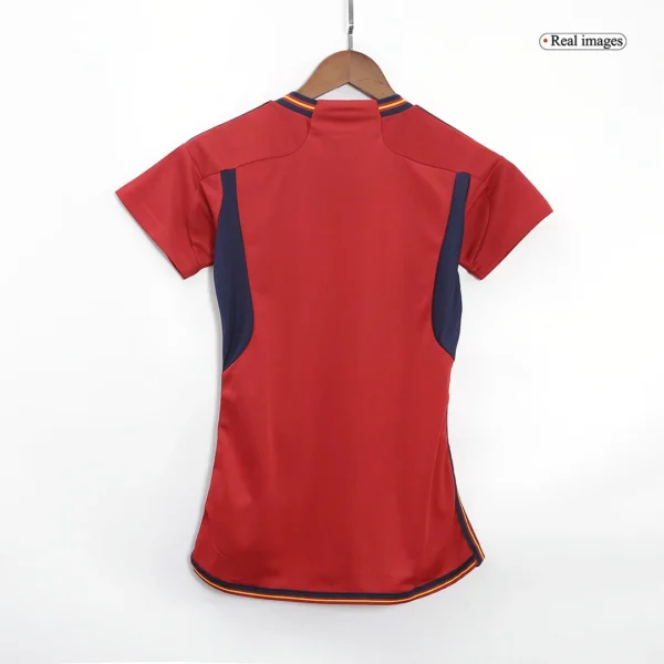 women-s-pedri-26-spain-home-soccer-jersey-2022-fan-version-194881-04 Women’s PEDRI #26 Spain Home Soccer Jersey 2022 – Fan Version – badge and fabric details