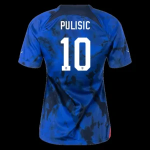 women-s-pulisic-10-usa-away-soccer-jersey-2022-fan-version-196531-01 Women’s PULISIC #10 USA Away Soccer Jersey 2022 โ Fan Version โ front view