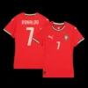Women’s RONALDO #7 Portugal Home Soccer Jersey 2025 – Fan Version – front view