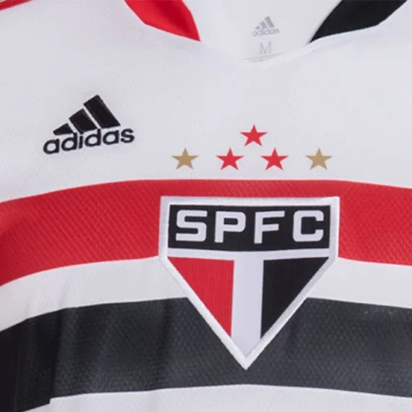 Women’s Sao Paulo FC Home Soccer Jersey 2021/22 – Fan Version – badge and fabric details