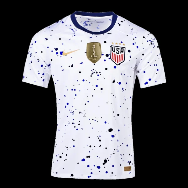 Women’s USWNT World Cup Home Soccer Jersey 2023 – Fan Version – front view