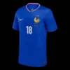 ZAIRE-EMERY #18 France Home Soccer Jersey – Fan Version – back view