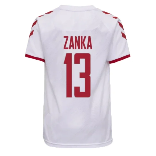 ZANKA #13 Denmark Away Soccer Jersey 2021 – Fan Version – front view