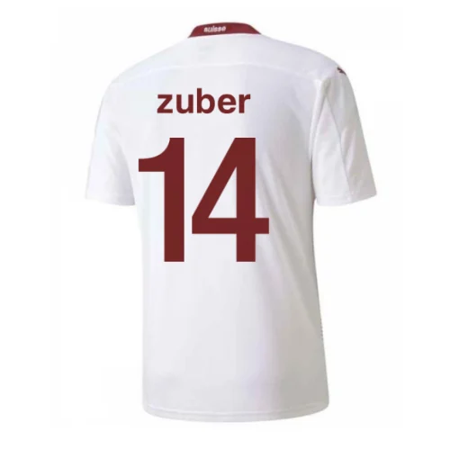 ZUBER #14 Switzerland Away 2020 – Fan Version – back view