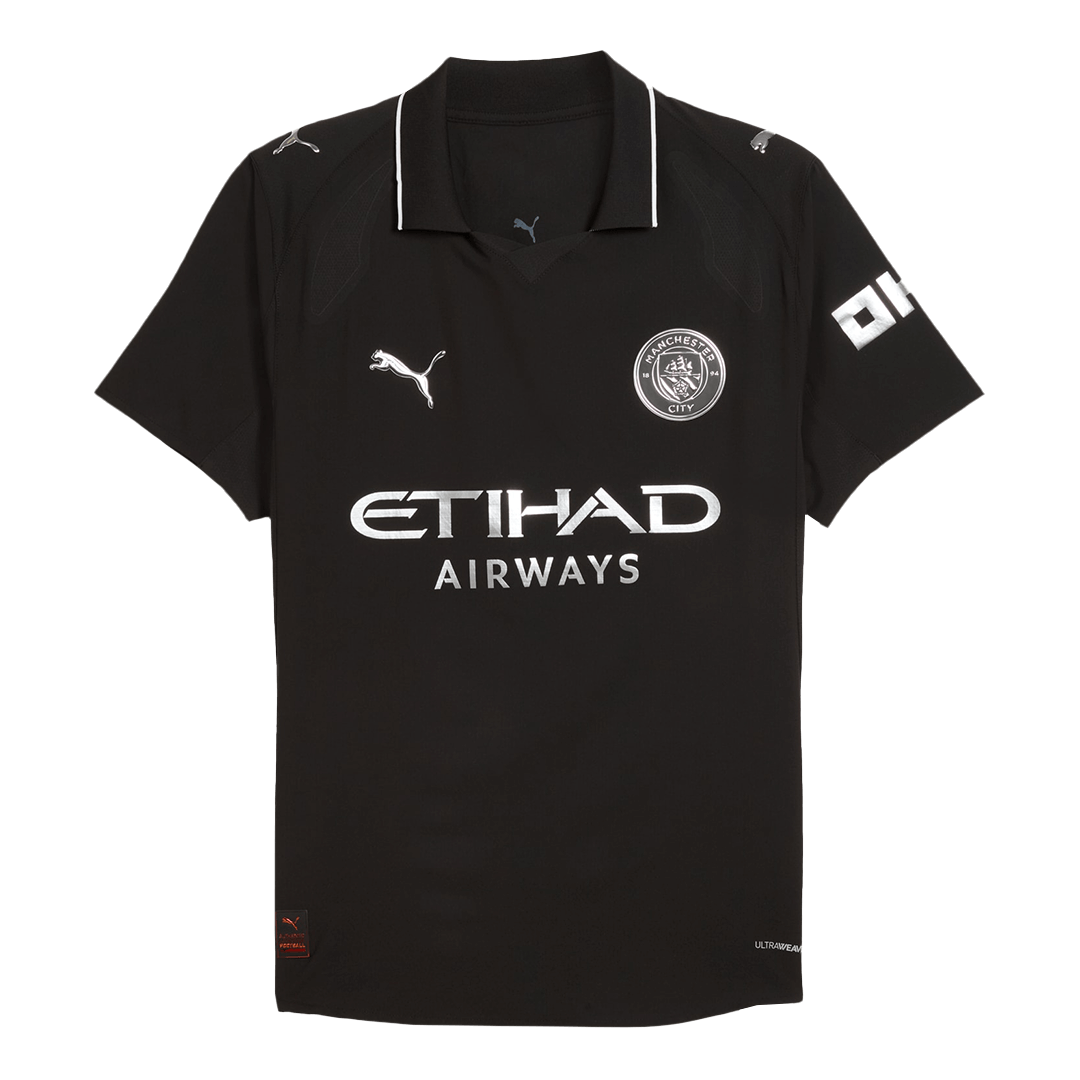 FODEN #47 Manchester City Away Soccer Jersey 2025/26 Player Version – back view