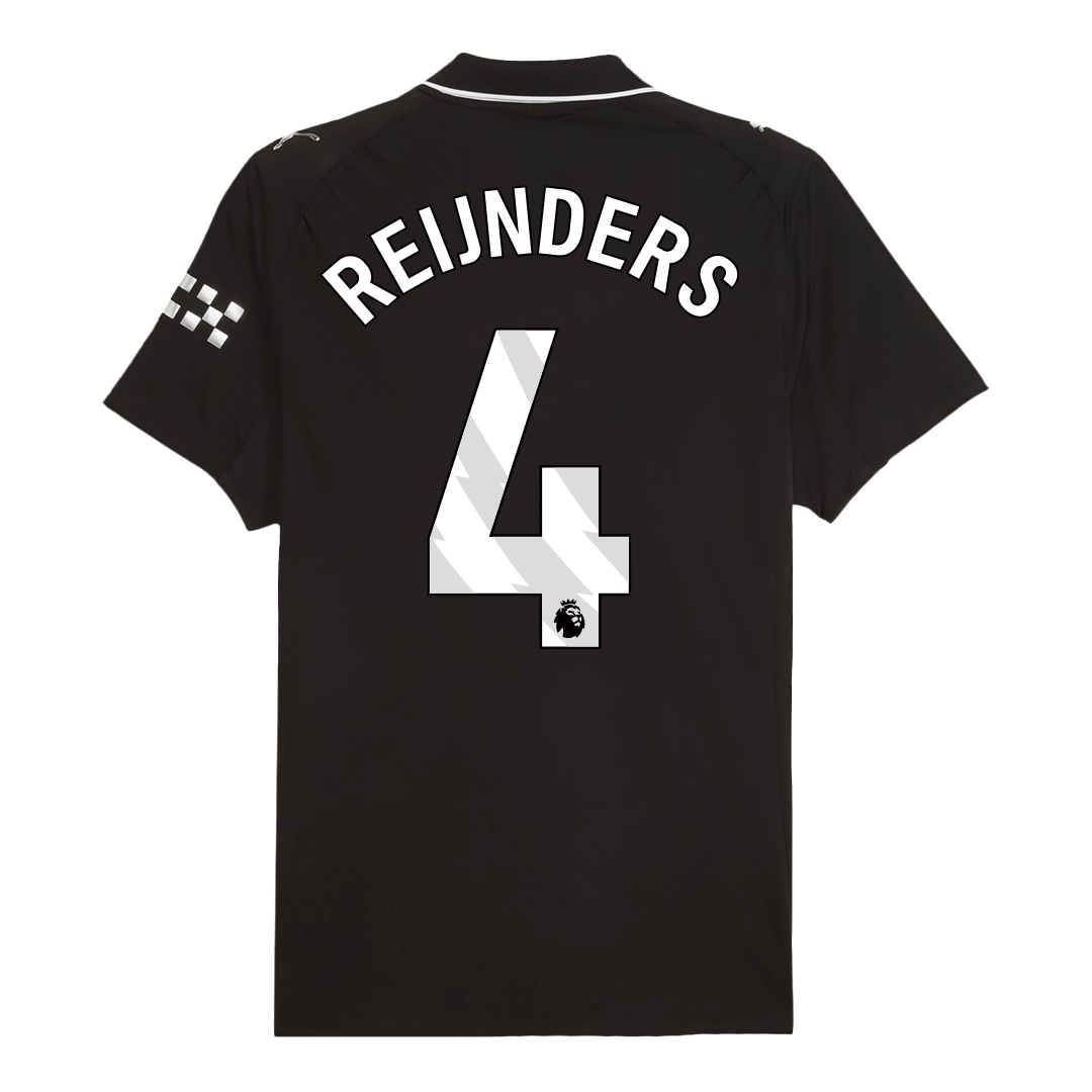 REIJNDERS #4 Manchester City Away Soccer Jersey 2025/26 Player Version – jersey details