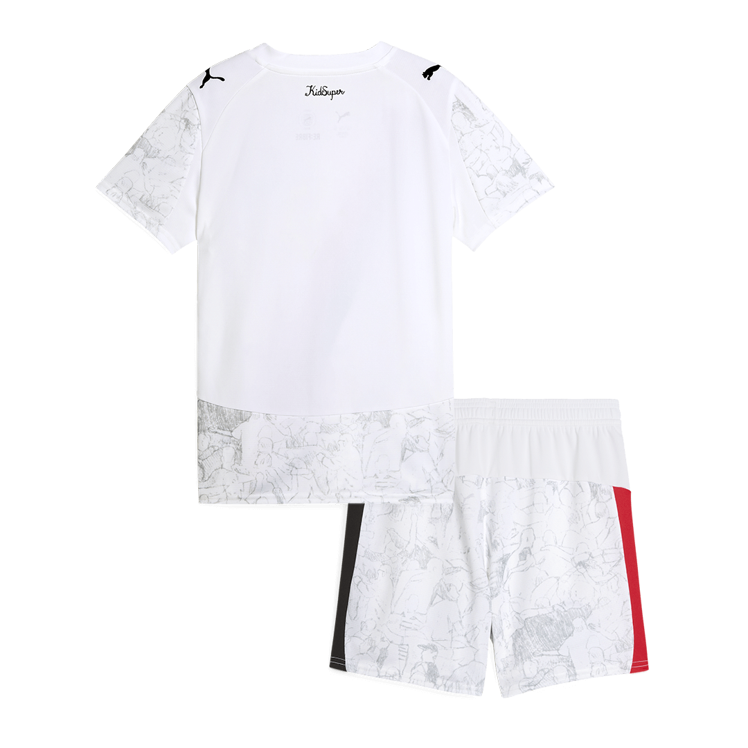 Kid's Manchester City Soccer Kit β Jersey + Shorts 2025/26 β Fan Version β εεεΎ 2 Kid’s Manchester City Soccer Kit β Jersey + Shorts 2025/26 β Fan Version β back view