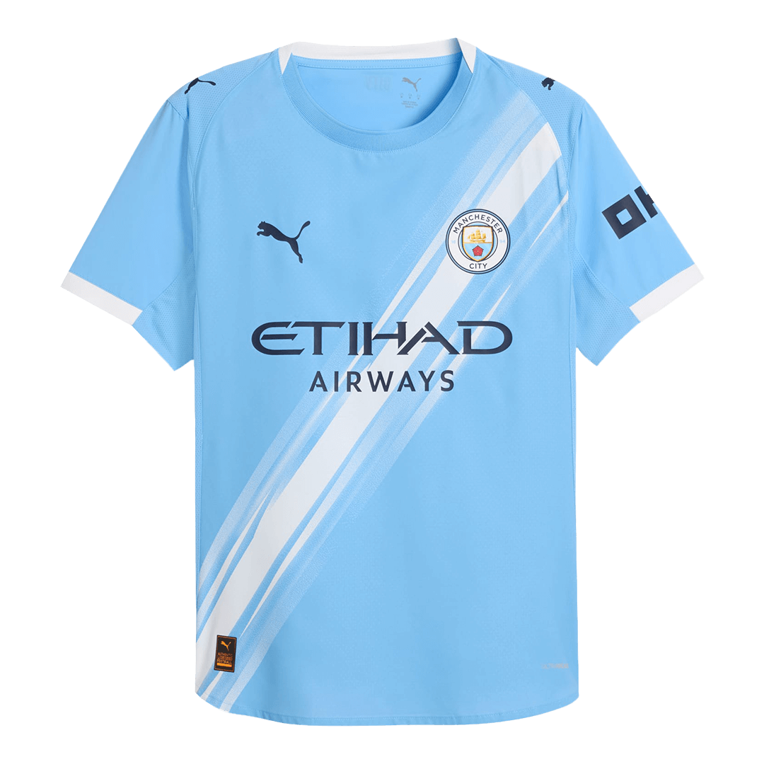 Manchester City Home Soccer Jersey 2025/26 Player Version – front view
