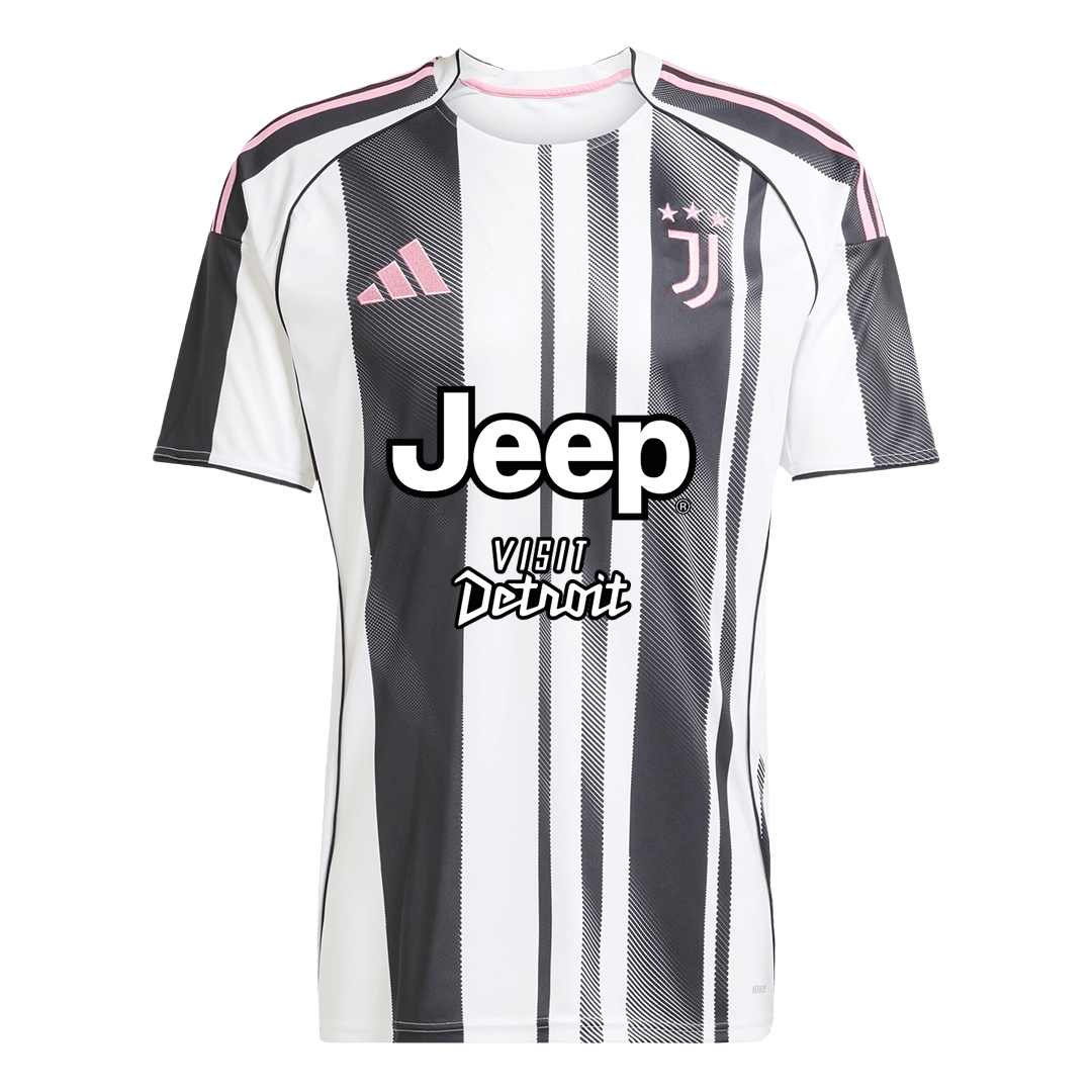 Juventus Home Soccer Jersey Kit(Jersey+Shorts+Socks) 2025/26 – Fan Version – jersey details