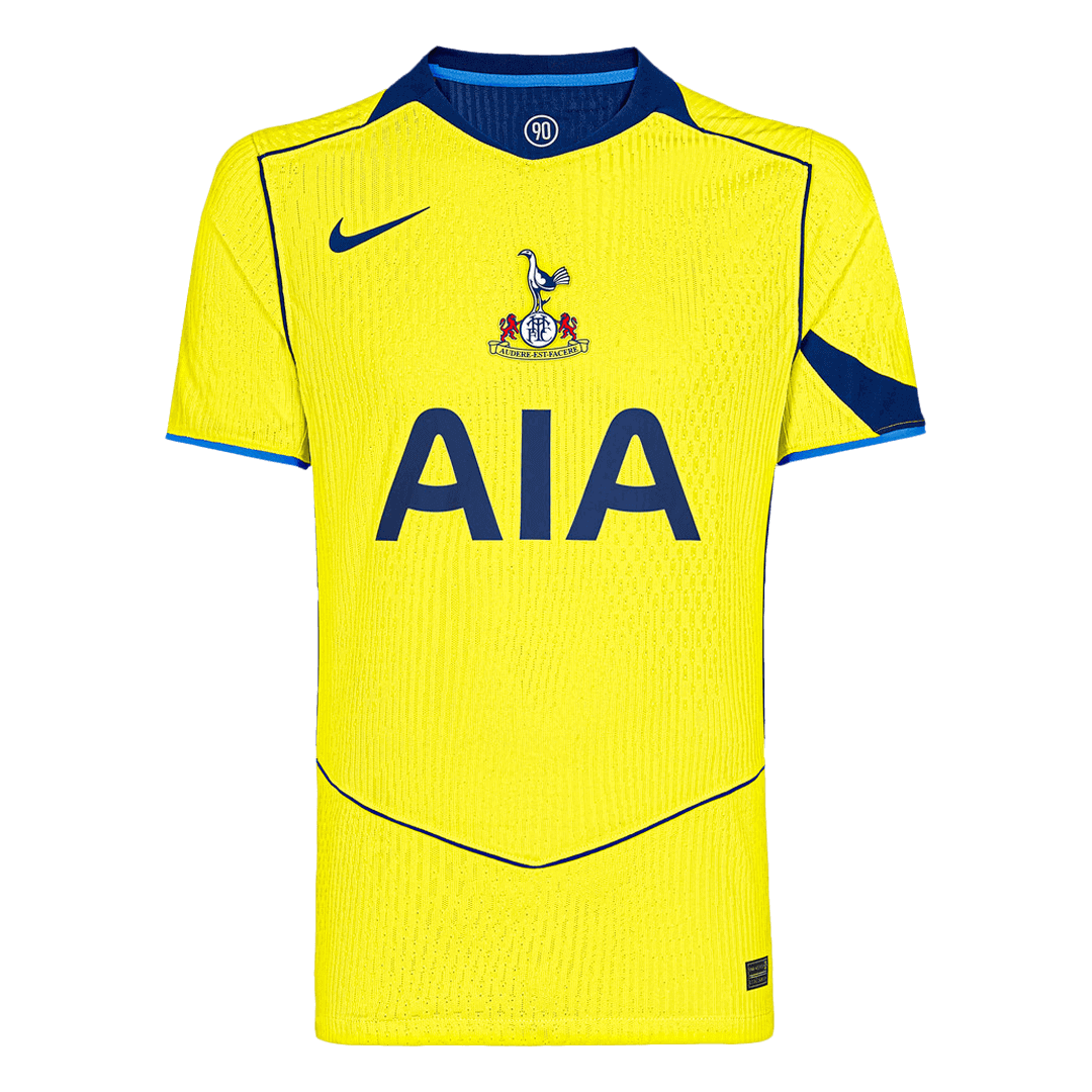 Tottenham Hotspur Third Away Soccer Jersey 2025/26 Player Version – front view
