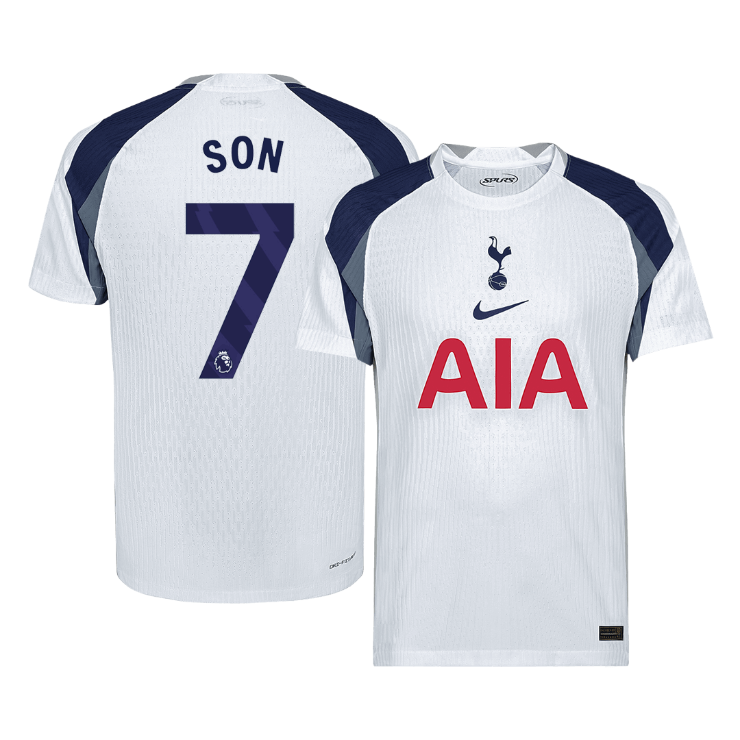 SON #7 Tottenham Hotspur Home Soccer Jersey 2025/26 Player Version โ ๅๅๅพ 1 SON #7 Tottenham Hotspur Home Soccer Jersey 2025/26 Player Version โ front view