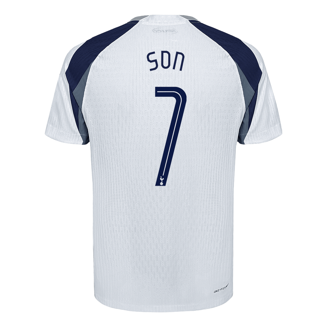 SON #7 Tottenham Hotspur Home Soccer Jersey 2025/26 – UCL Player Version – jersey details