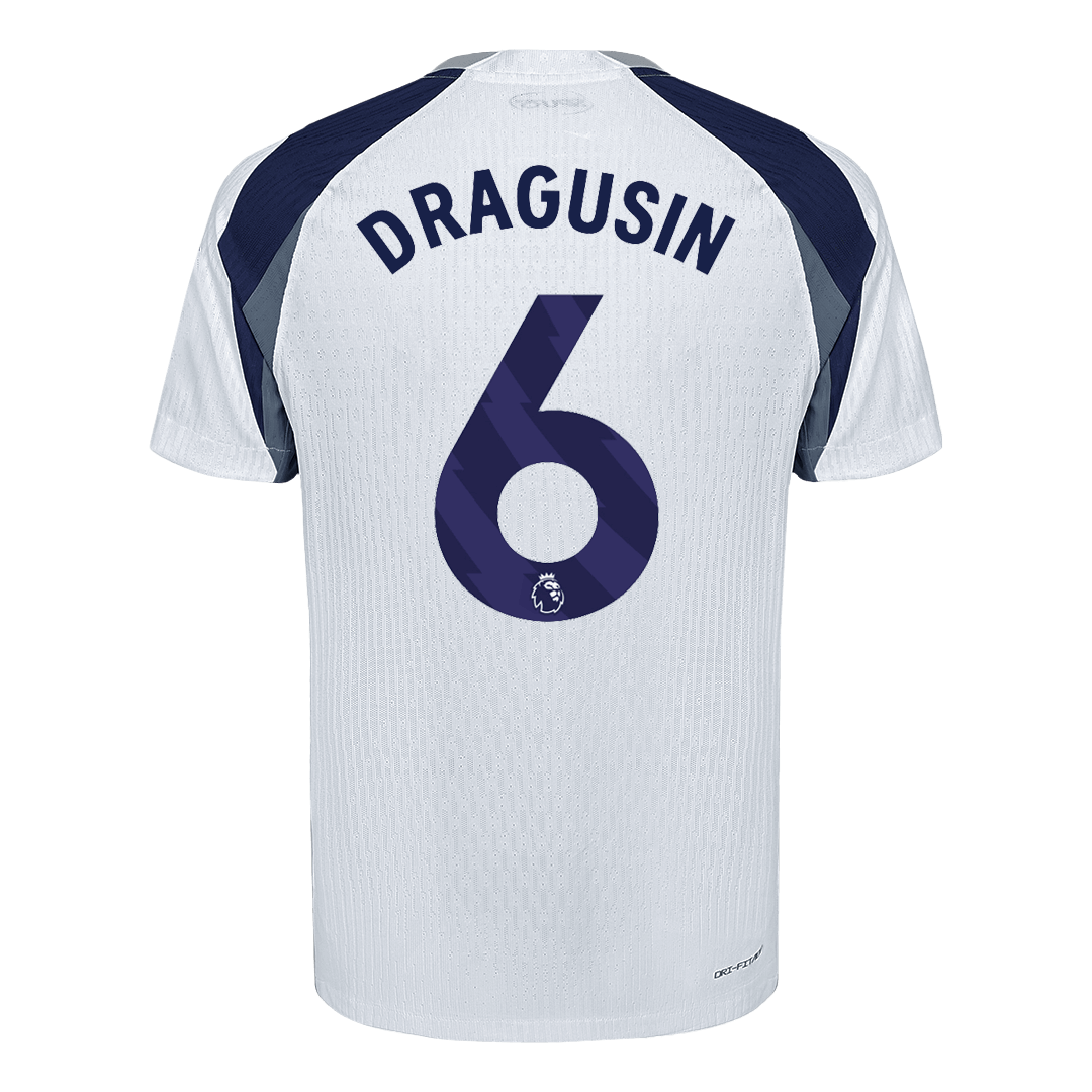 DRAGUSIN #6 Tottenham Hotspur Home Soccer Jersey 2025/26 Player Version – jersey details