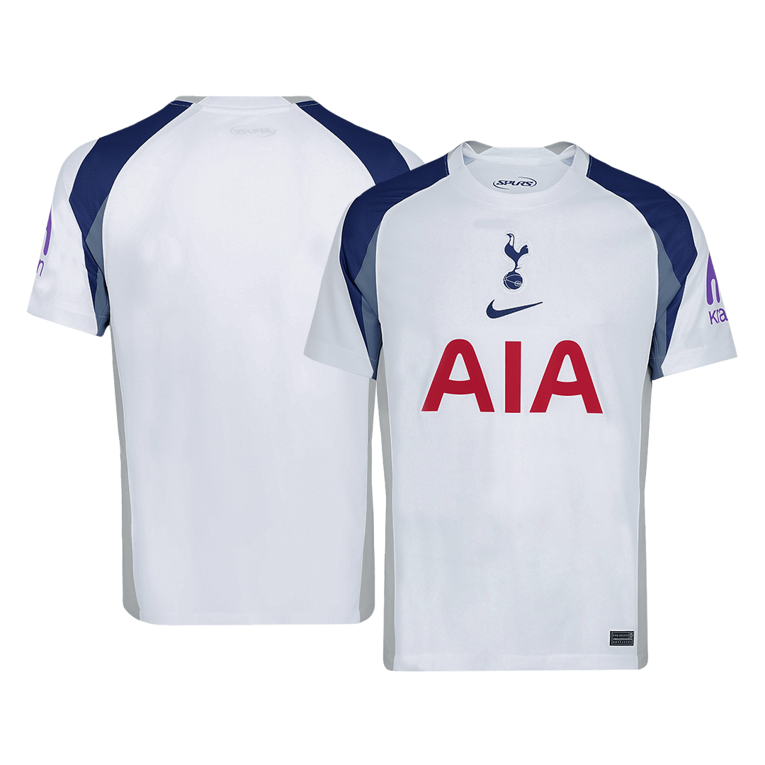 Tottenham Hotspur Home Soccer Jersey 2025/26 – Fan Version – jersey details