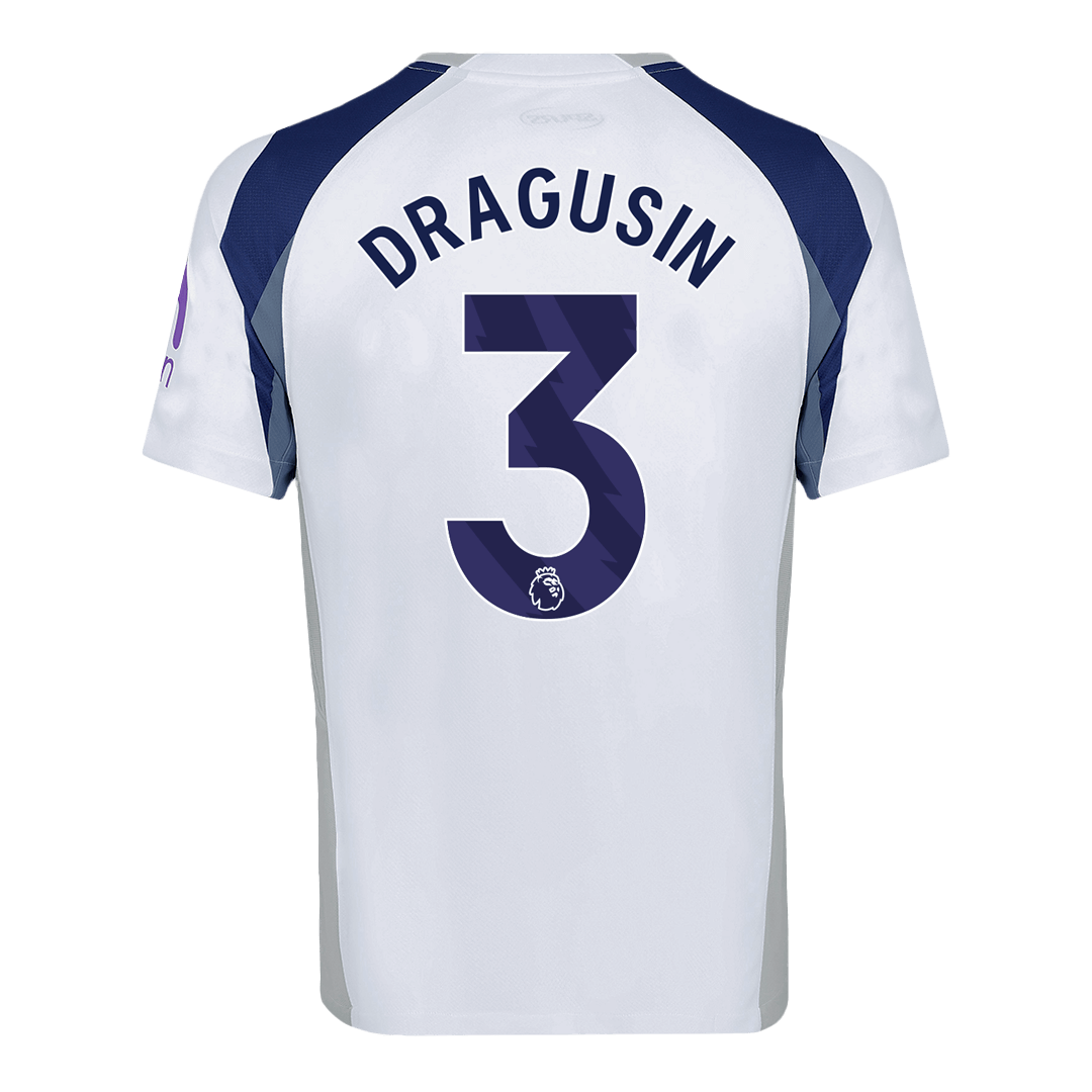 DRAGUSIN #3 Tottenham Hotspur Home Soccer Jersey 2025/26 – Fan Version — 商品图 3 DRAGUSIN #3 Tottenham Hotspur Home Soccer Jersey 2025/26 – Fan Version – jersey details