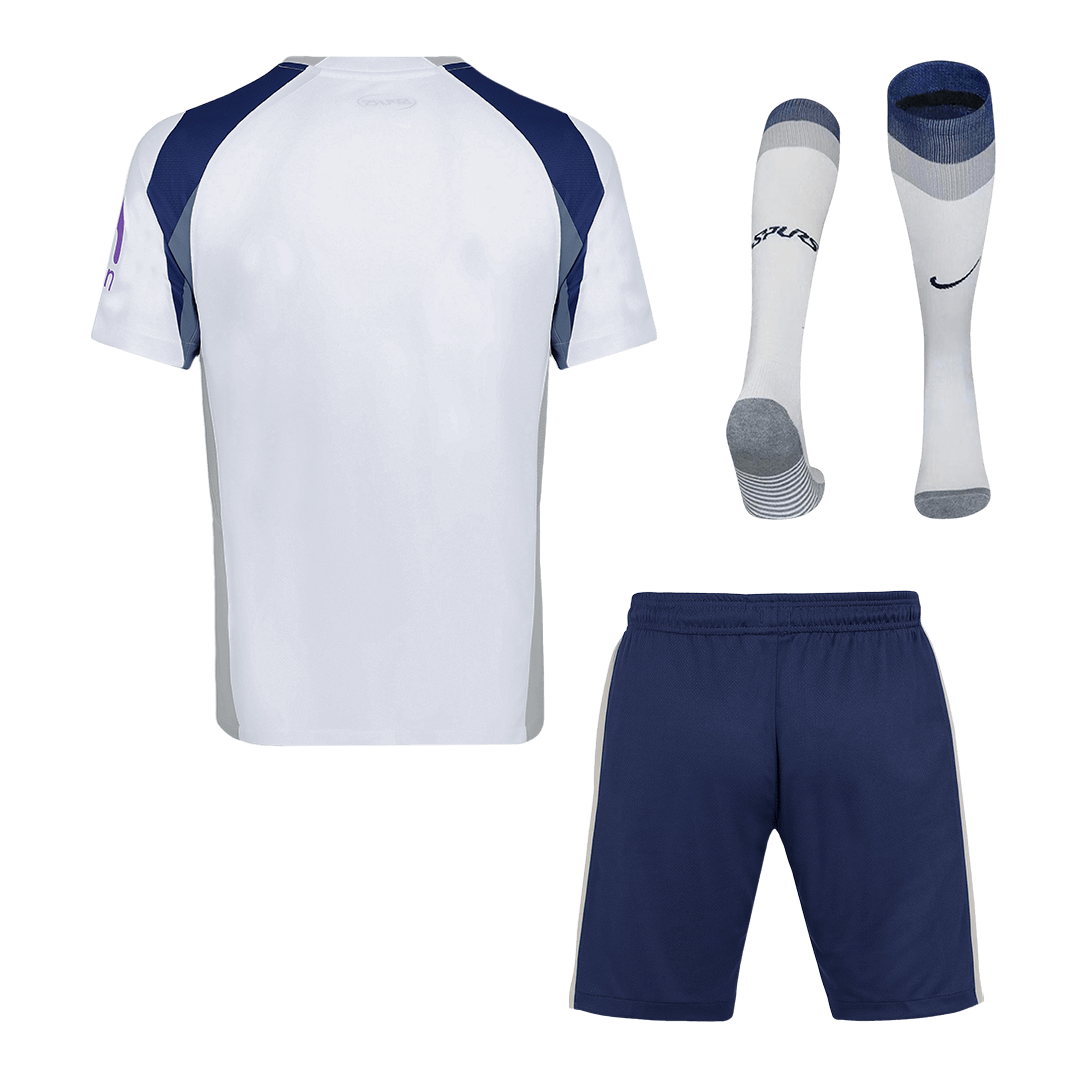 Tottenham Hotspur Home Soccer Jersey Kit(Jersey+Shorts+Socks) 2025/26 β Fan Version β εεεΎ 2 Tottenham Hotspur Home Soccer Jersey Kit(Jersey+Shorts+Socks) 2025/26 β Fan Version β back view