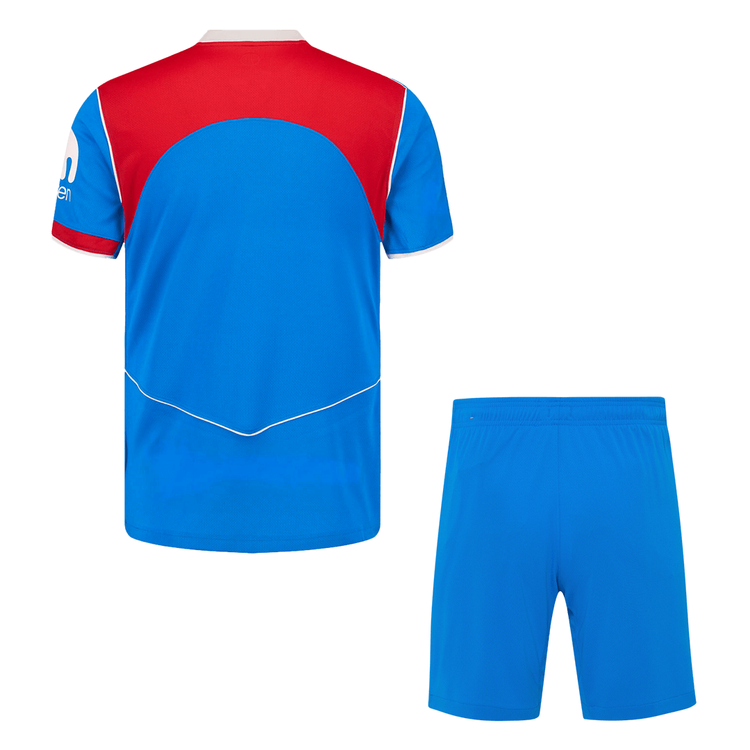 Atletico Madrid Third Away Soccer Kit – Jersey + Shorts 2025/26 – Fan Version – back view