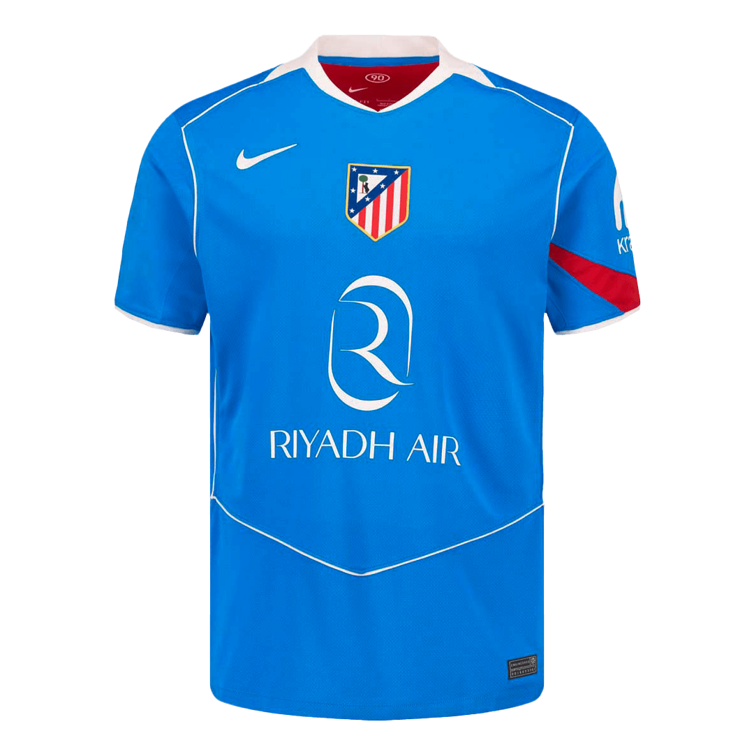 Atletico Madrid Third Away Soccer Kit – Jersey + Shorts 2025/26 – Fan Version – jersey details
