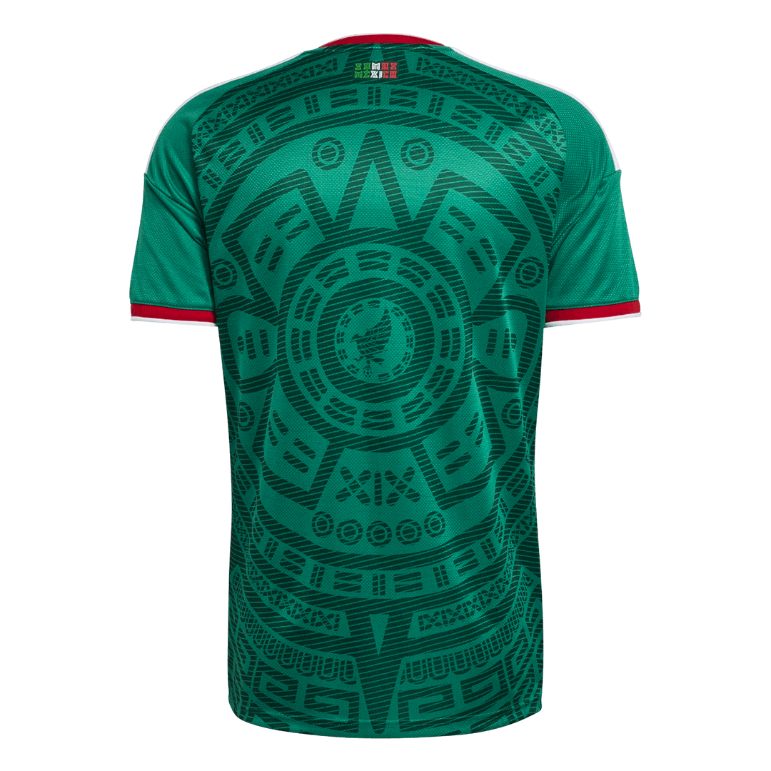 Mexico Home Soccer Jersey 2026 – Fan Version – back view