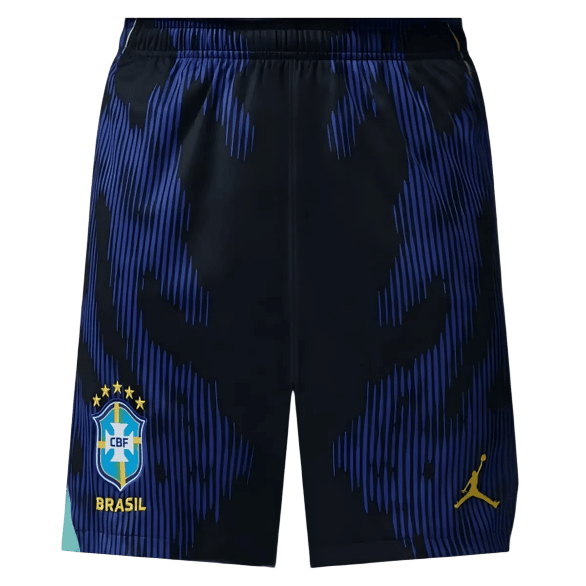 Brazil Away Soccer Shorts 2026 – Fan Version – front view