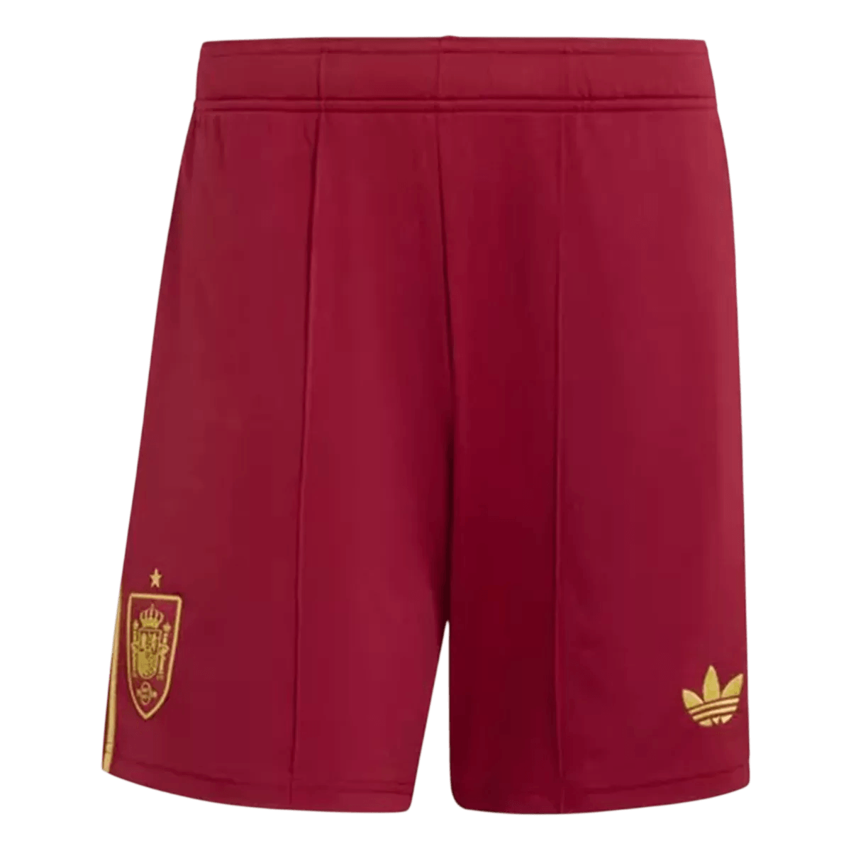 Spain Away Soccer Shorts 2026 โ Fan Version โ ๅๅๅพ 1 Spain Away Soccer Shorts 2026 โ Fan Version โ front view