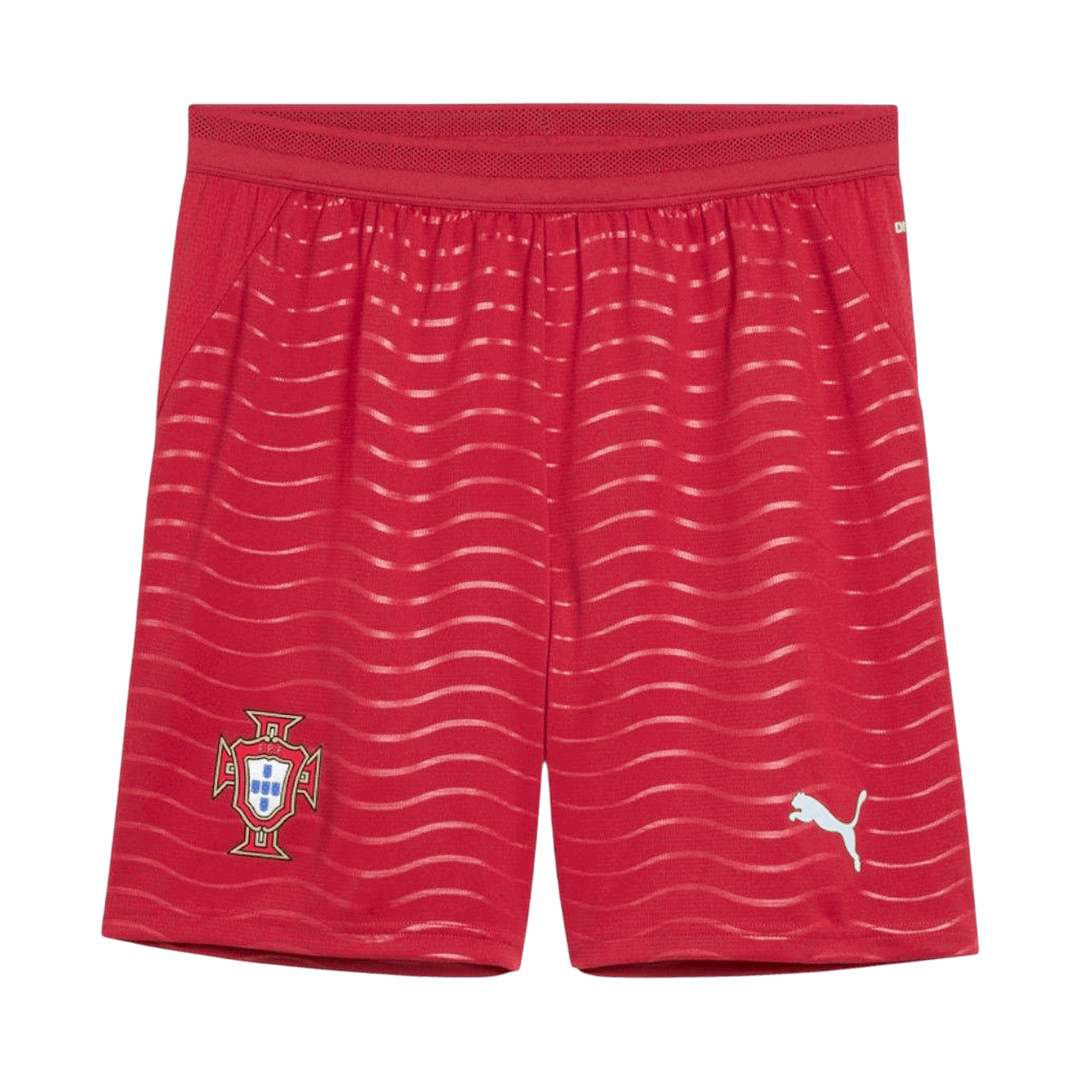 Portugal Home Soccer Shorts 2026 โ Fan Version โ ๅๅๅพ 1 Portugal Home Soccer Shorts 2026 โ Fan Version โ front view