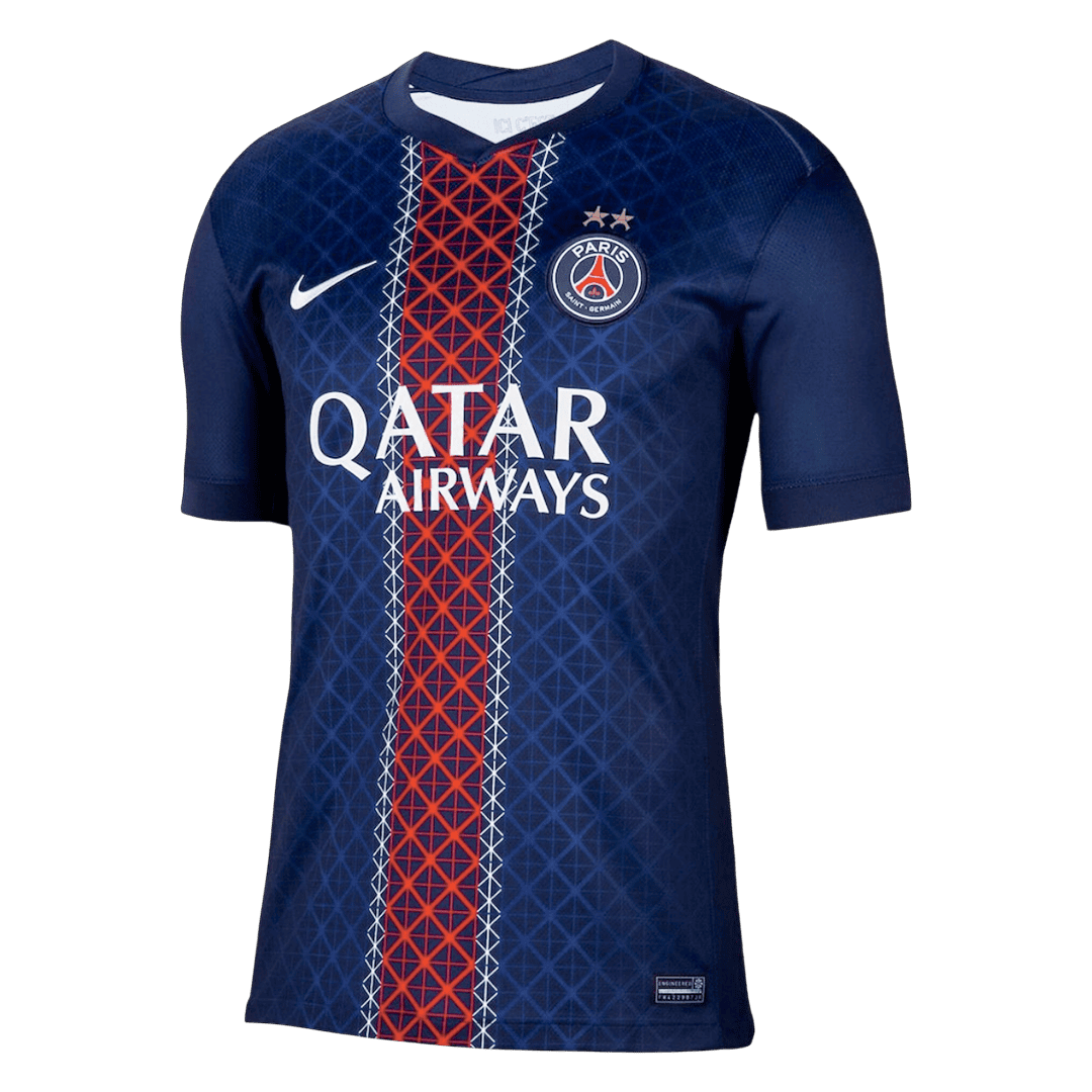 Champions of Europe #26 PSG Home Soccer Jersey 2025/26 β Fan Version β εεεΎ 2 Champions of Europe #26 PSG Home Soccer Jersey 2025/26 β Fan Version β back view