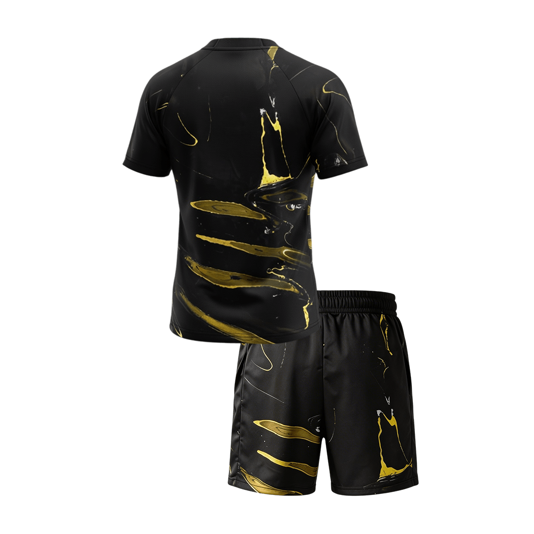 Kid's PSG Soccer Kit β Jersey + Shorts 2025/26 β Fan Version β εεεΎ 2 Kid’s PSG Soccer Kit β Jersey + Shorts 2025/26 β Fan Version β back view