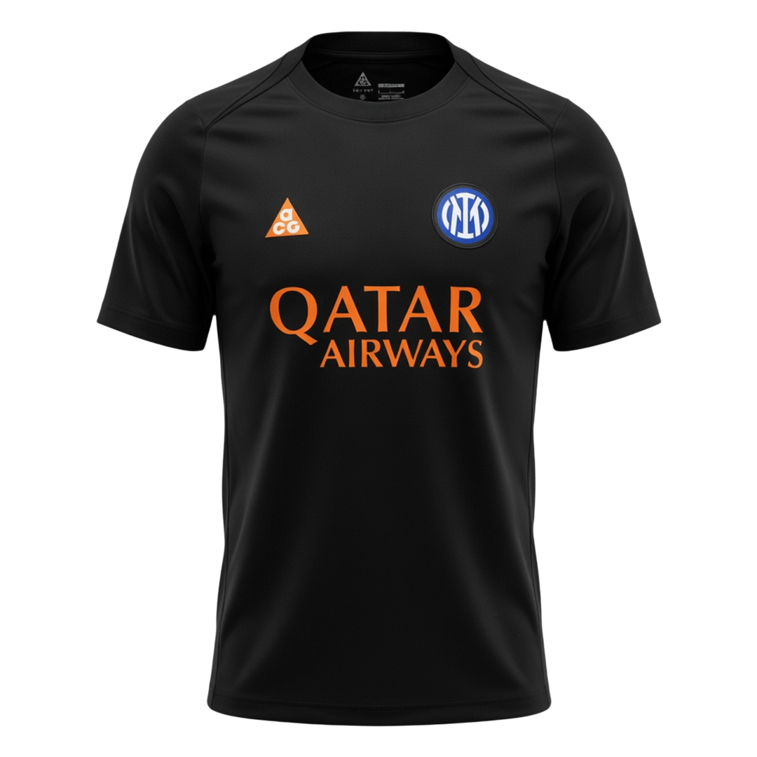 Inter Milan Pre-Match Soccer Jersey 2025/26 – Fan Version – front view