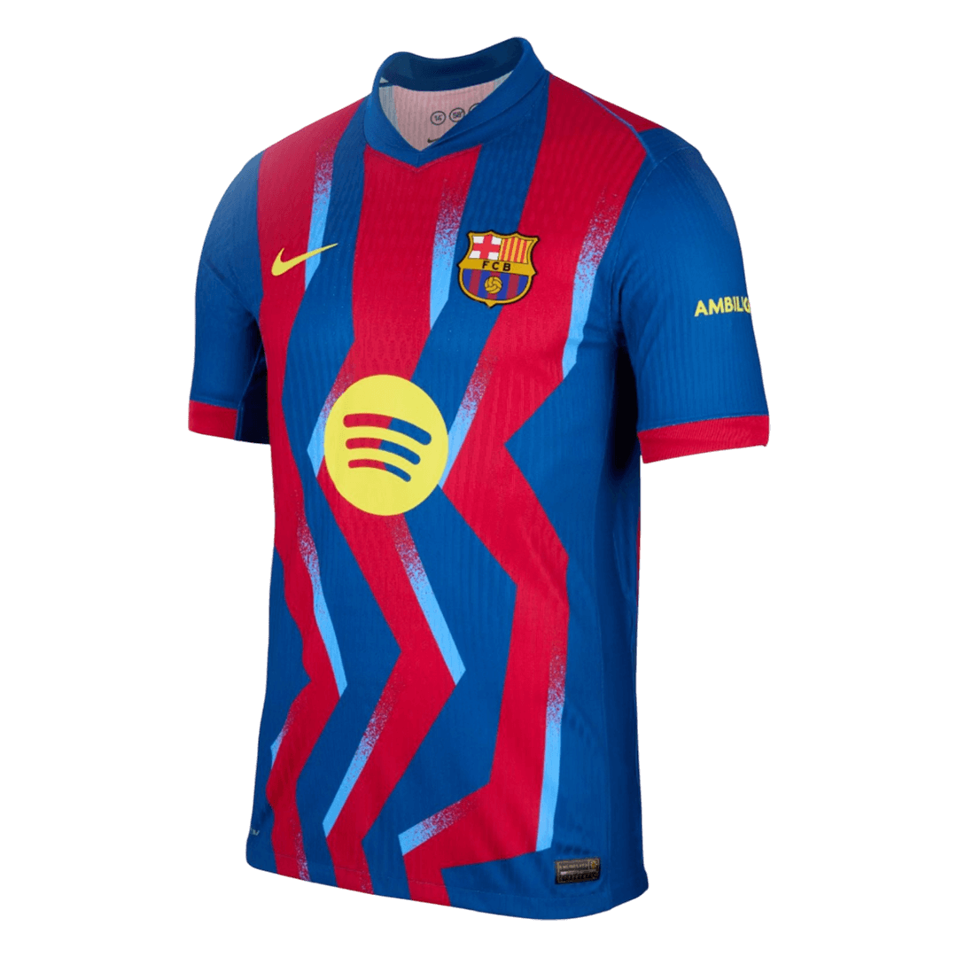 Barcelona Fourth Away Soccer Jersey 2025/26 Player Version — 商品图 1 Barcelona Fourth Away Soccer Jersey 2025/26 Player Version – front view