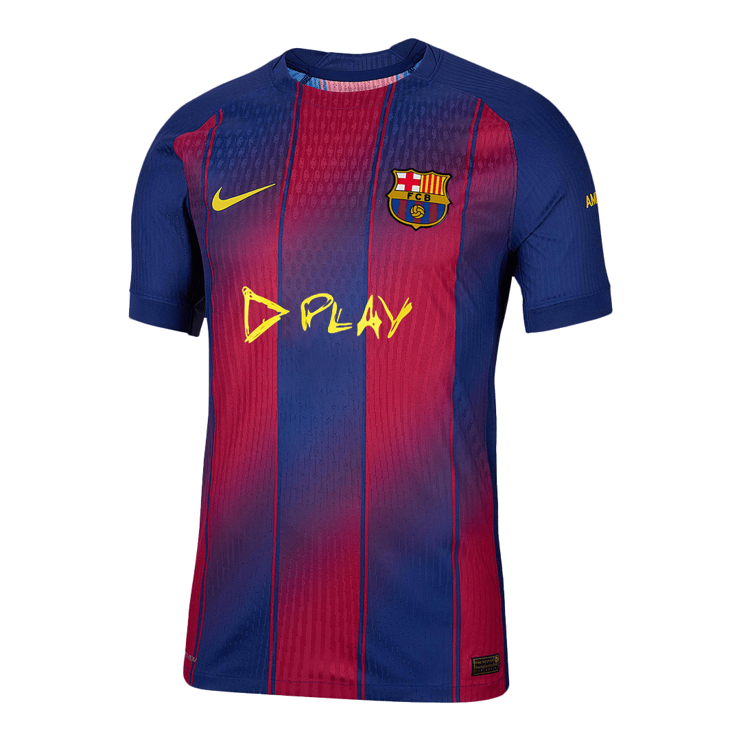 Barcelona Home Soccer Jersey 2025/26 Player Version – front view