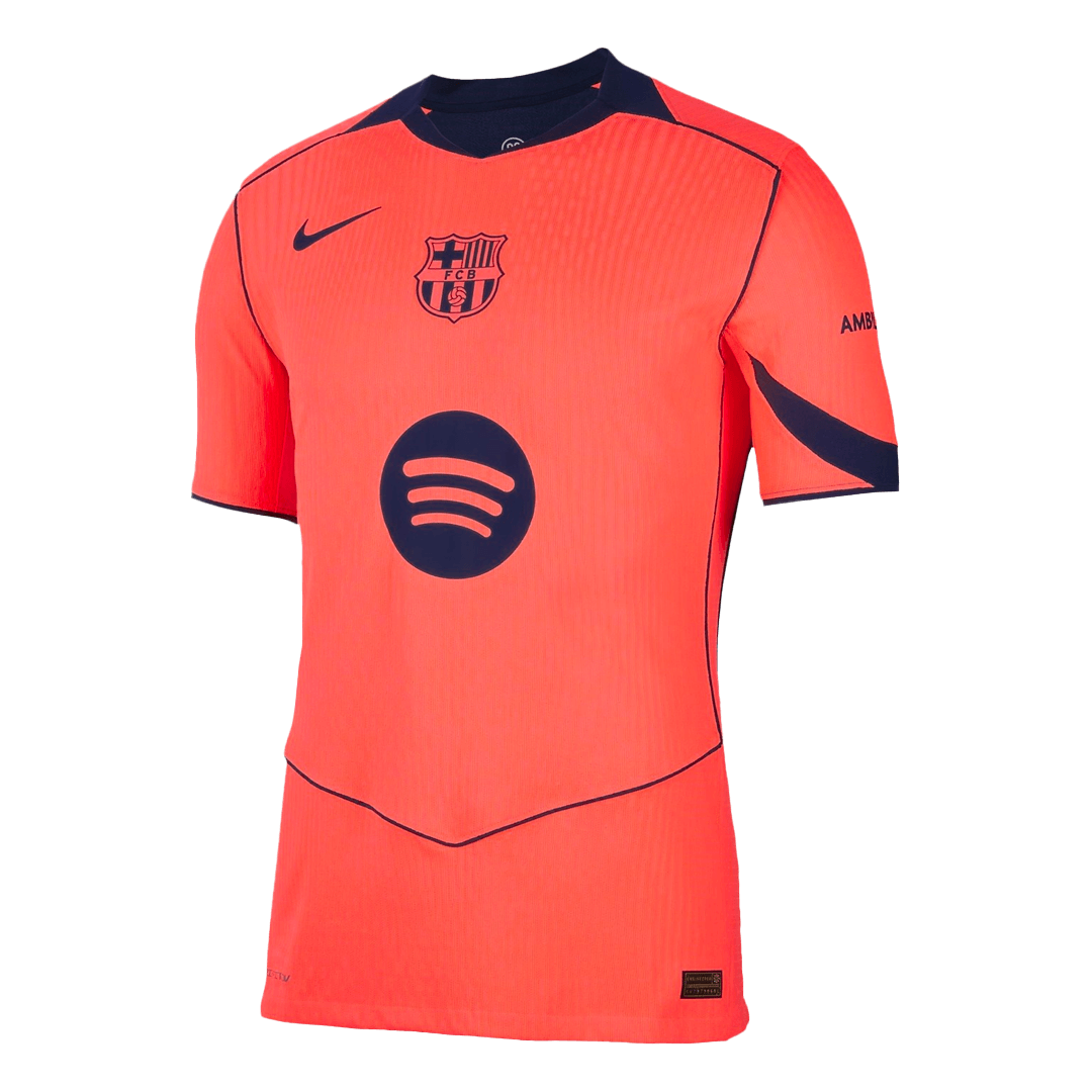 F.DE JONG #21 Barcelona Third Away Soccer Jersey 2025/26 - UCL Player Version — 商品图 2 F.DE JONG #21 Barcelona Third Away Soccer Jersey 2025/26 – UCL Player Version – back view