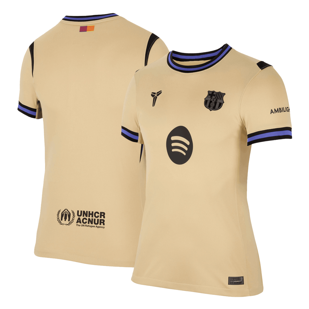 Women’s Barcelona Away Soccer Jersey 2025/26 – Fan Version – jersey details
